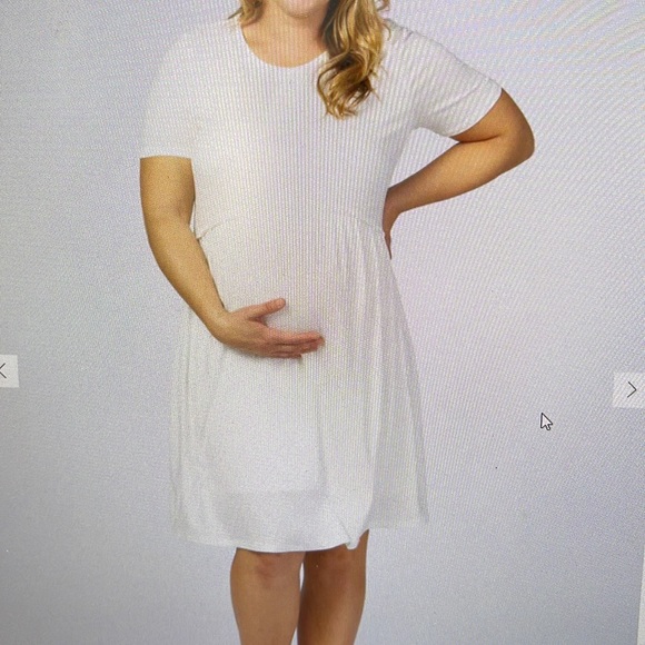 Pinkblush Dresses & Skirts - Pink Blush Maternity Ivory Dress